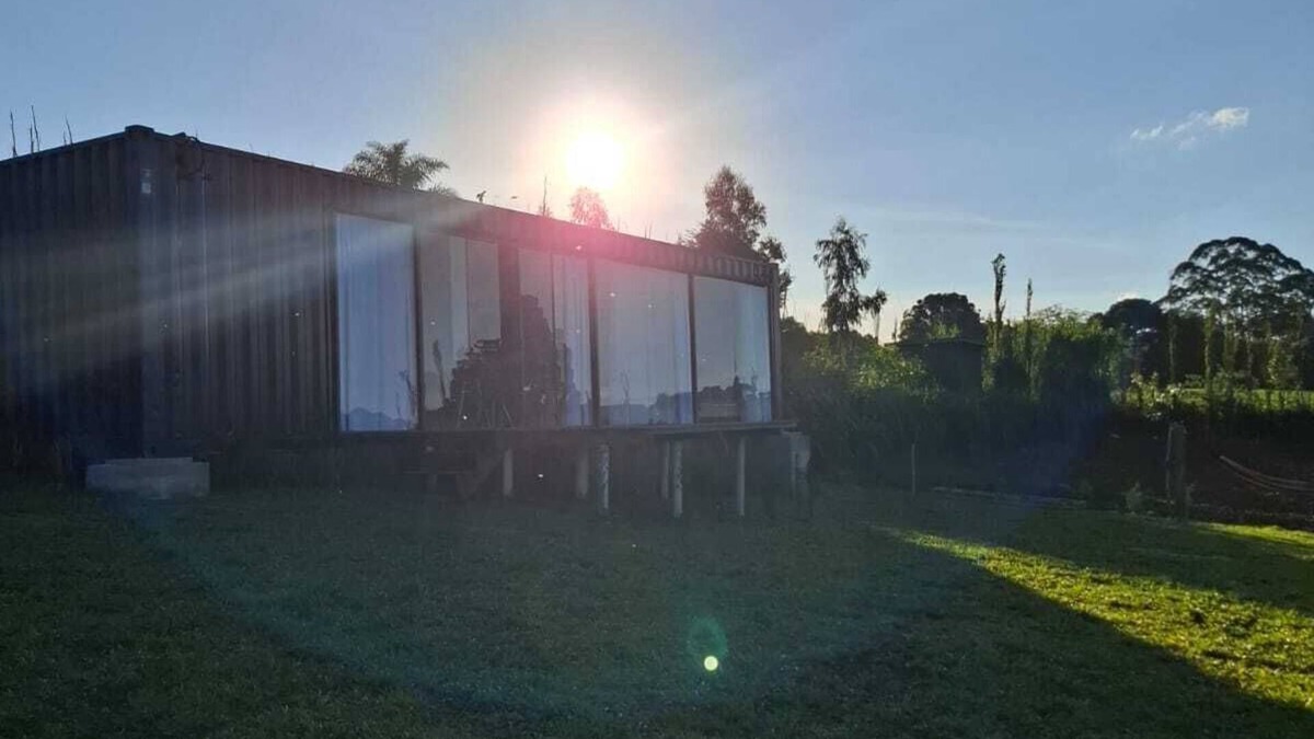 Campo Largo Cabin | Romantic cabin Ninho do Quero-Quero - With hot tub.