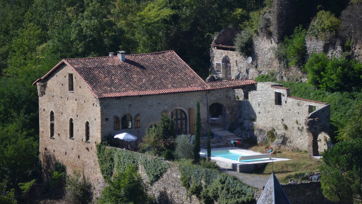 Castelnau-Durban Other | Romantic Cathar castle with private pool