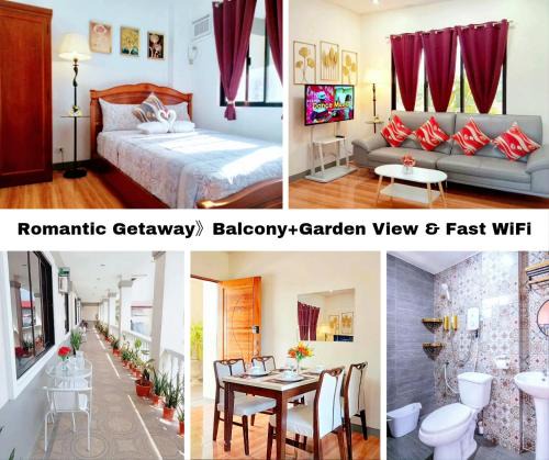 Liloan Apartment | Romantic Getaway》Balcony+Garden View & Fast Wi-Fi