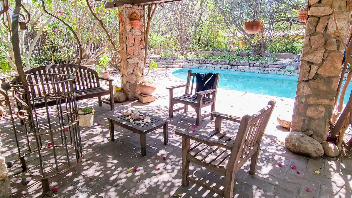 Alamos House | Romantic Hacienda with Pool and Huge Lush Garden!