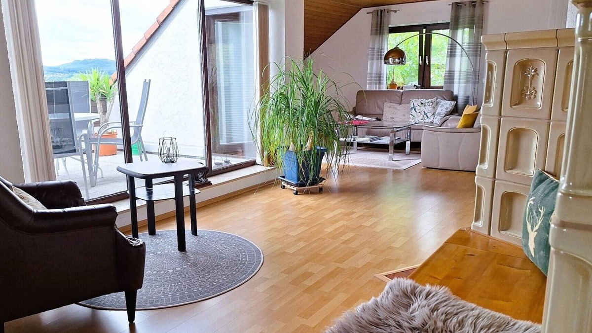 Ebermannstadt Apartment | Romantic living space on 84sqm with a panoramic view of the Franconian Switzerland