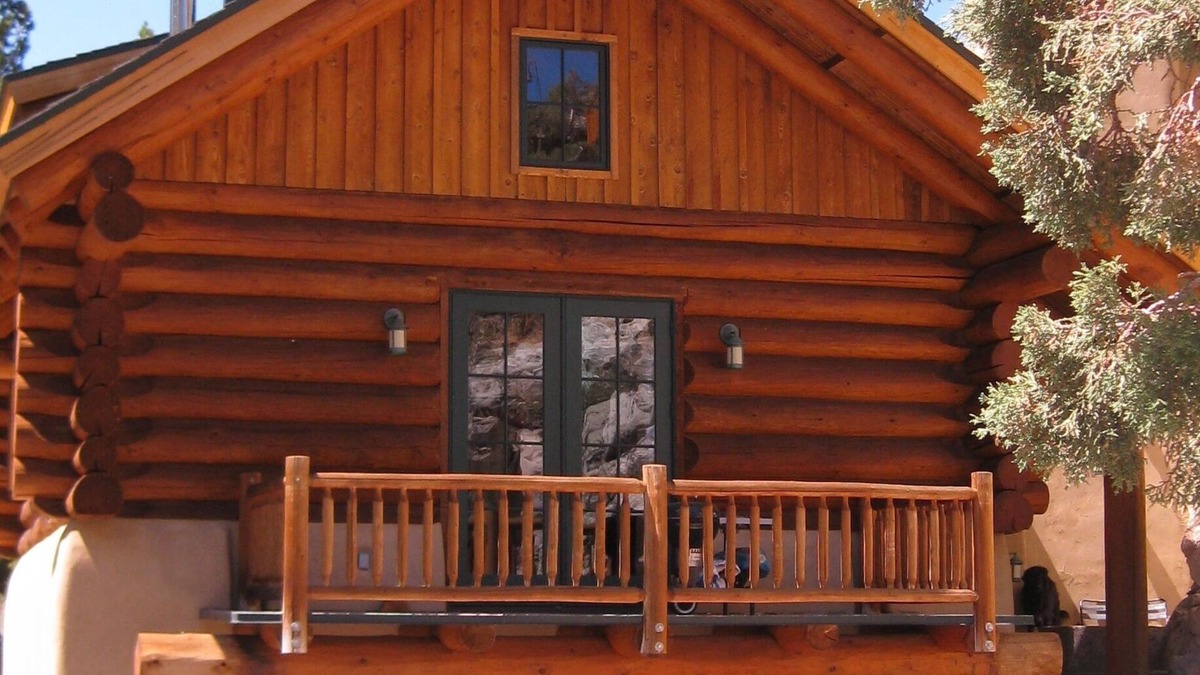 June Lake Cabin | Romantic log cabin getaway with spectacular mountain views.nSTR AP 18-005
