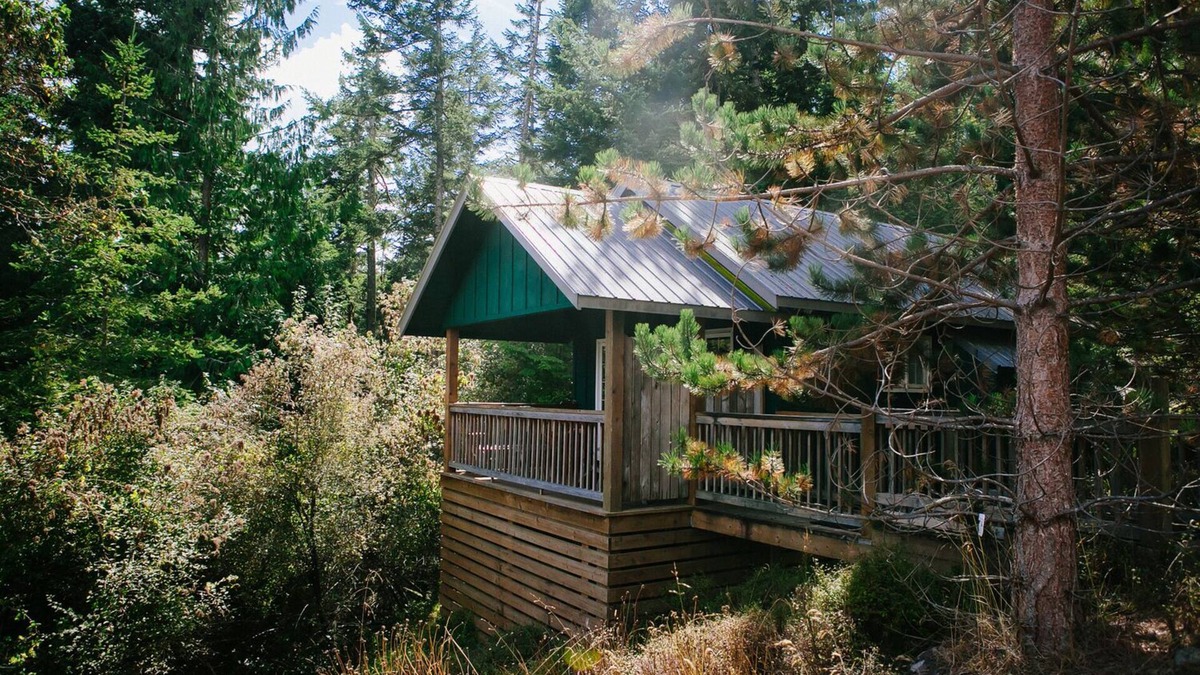Olga Cottage | Romantic Lummi Cottage, Secluded in the Trees with Water View & Beach Path