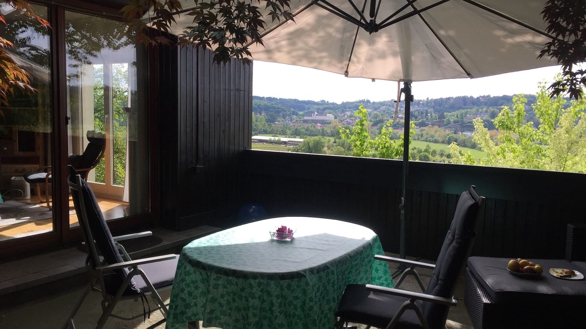 Blieskastel Apartment | Romantic panoramic view in the biosphere reserve - Family hiking cycling holiday