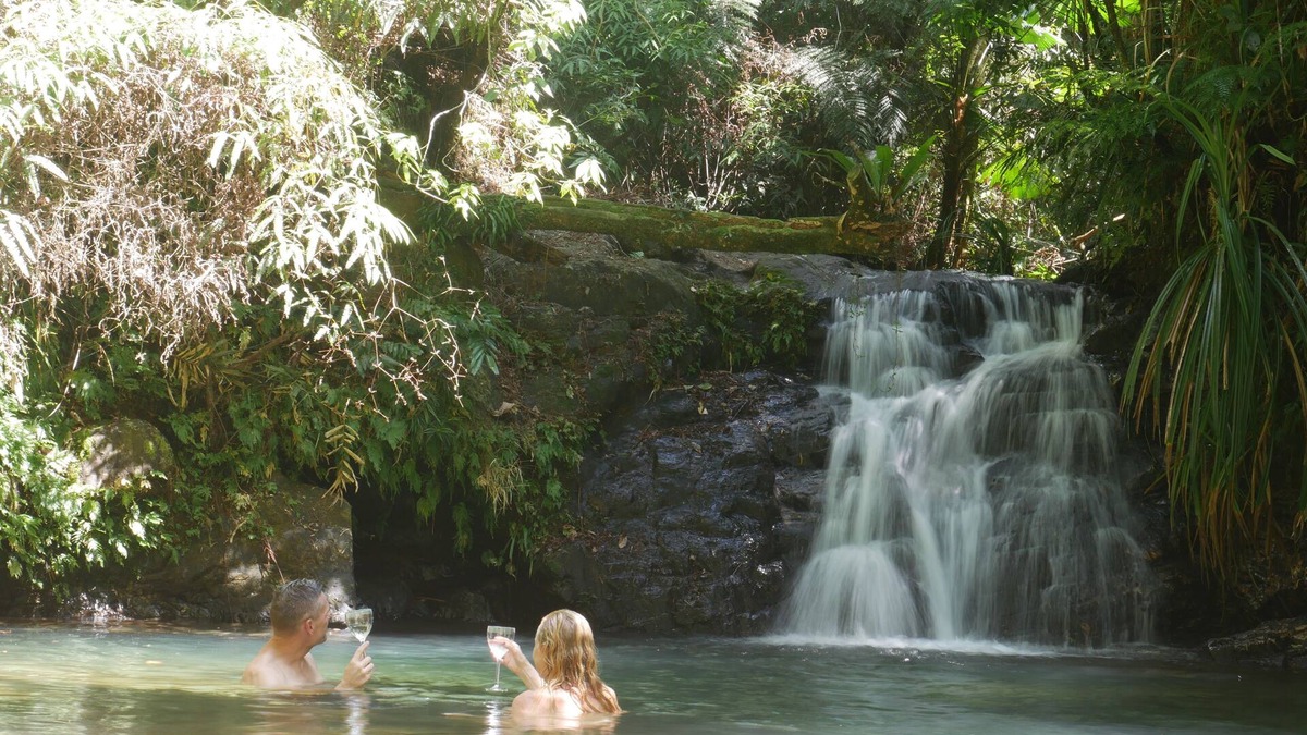 Cow Bay House | Romantic rainforest retreat with magical waterfall