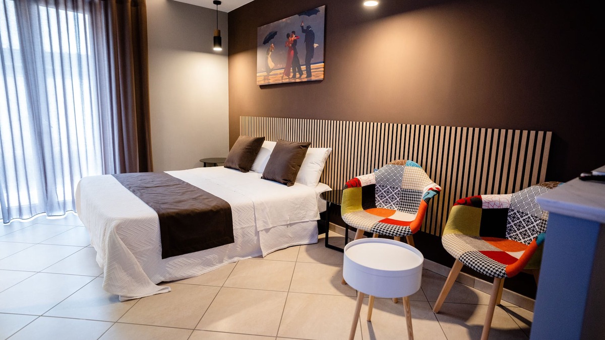 Sarno Bed & Breakfast | Romantic room with whirlpool