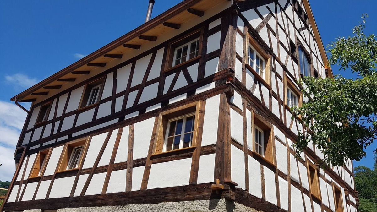 Ludwigshafen Apartment | Romantic studio in renovated half-timbered house from 1706, with courtyard and garden