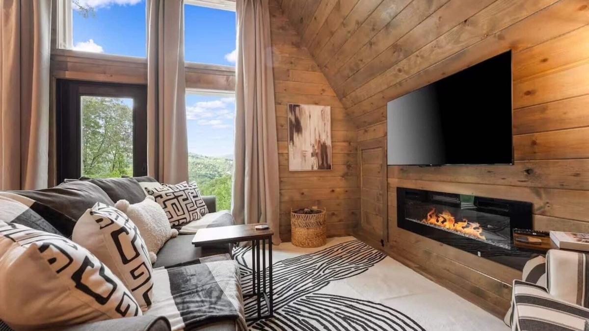 Jasper Cabin | Romantic Sunsets Couples A Frame H/T Buffalo River