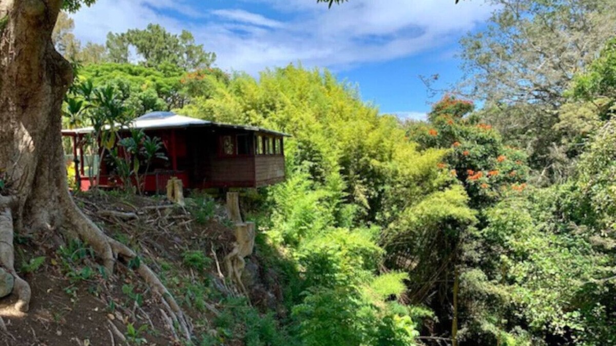 Kukuihaele House | Romantic waterfall cabin in the rain forest
