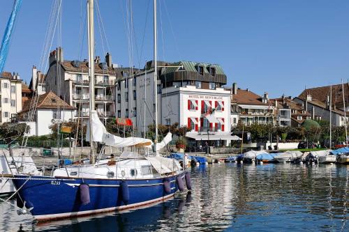 Morges Hotel | Romantik Hotel Mont Blanc au Lac