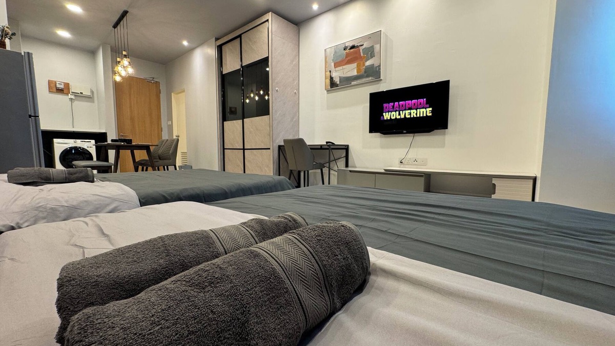 Kuching Apartment | Ron & Ron Homestay 4 Pax Riverine Diamond Kuching