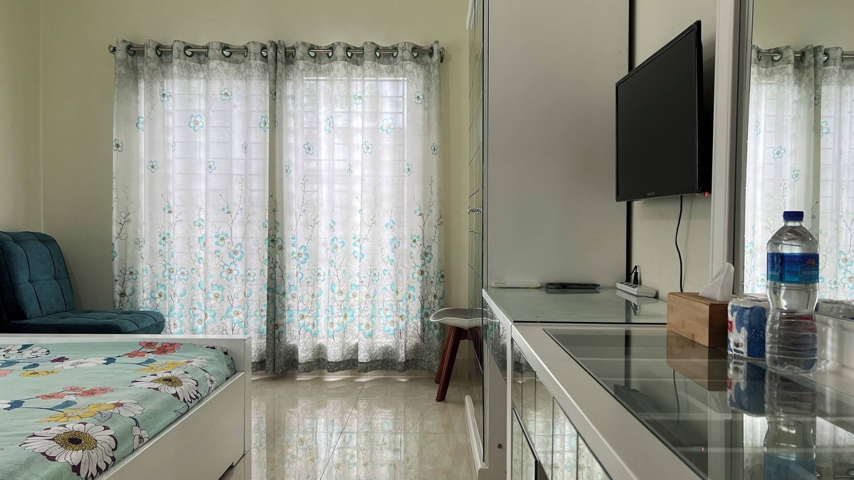 Basundhara Residential Area Apartment | Roof top One Bed Fully Furnished Apartment with Kitchen, small Living & Bathroom
