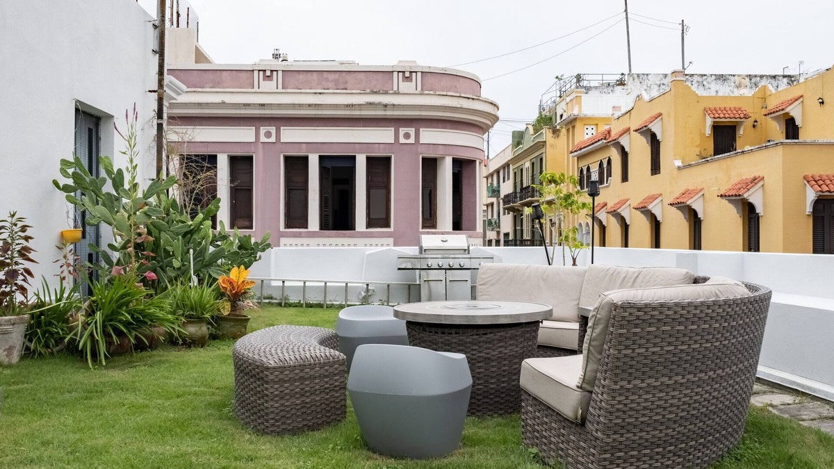 Old San Juan Ski Chalet | Rooftop Garden Oasis in the Heart of Old San Juan
