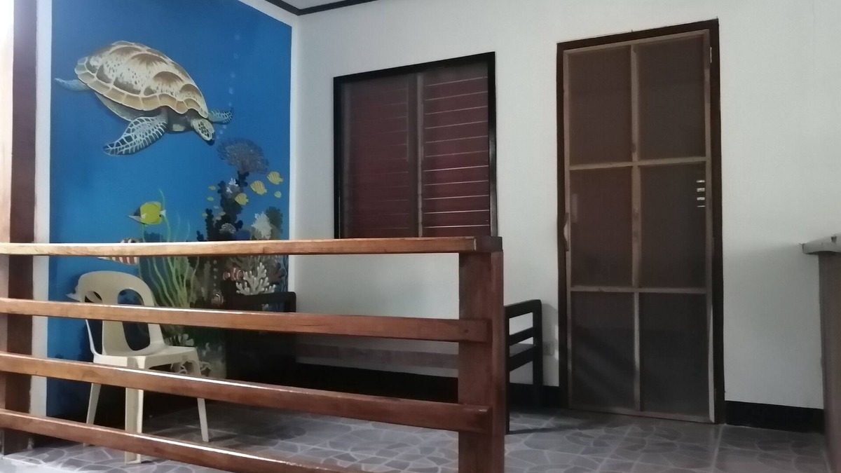 Port Barton House | Room#1 with Terrace 5 min walk to the Beach and to the Town center.