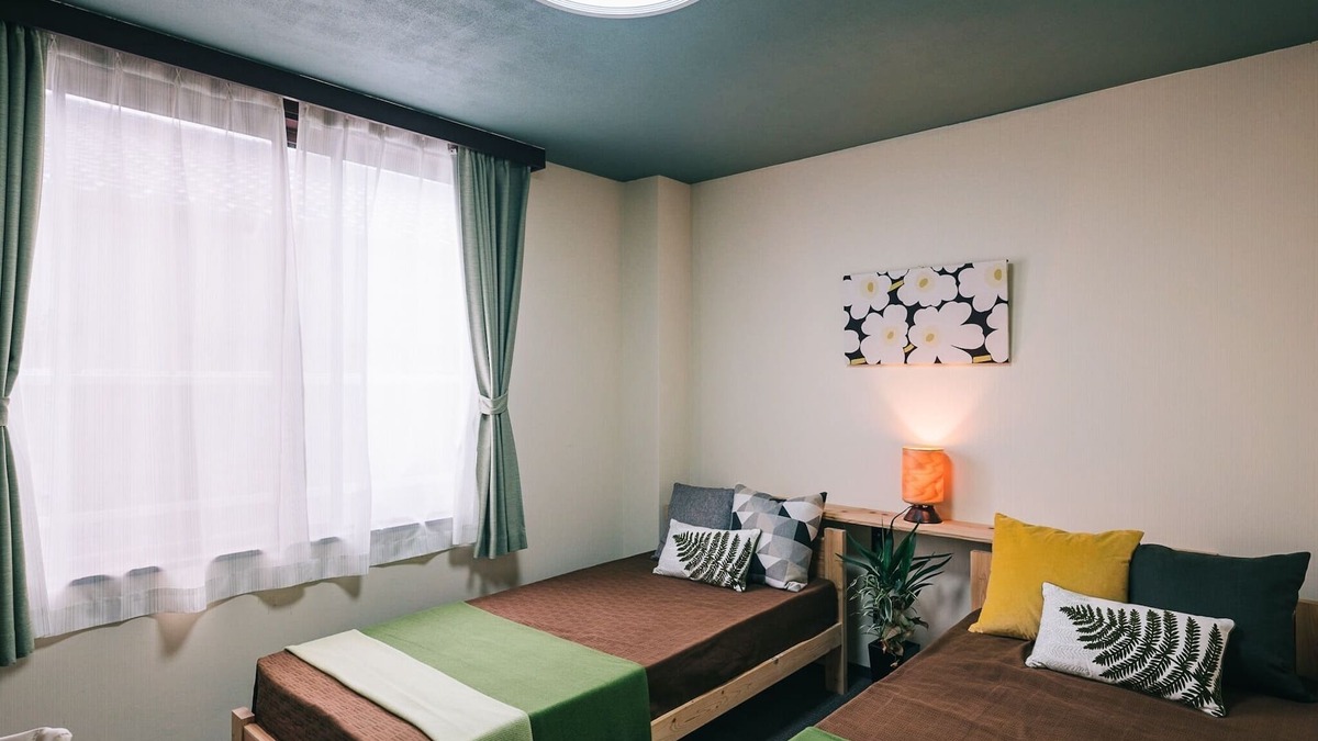 Mikawamachi Hotel | Room 203 Twin Room Free parking available/Arao Kumamoto