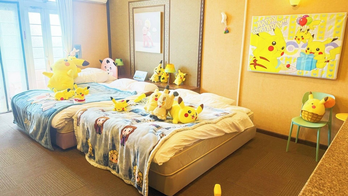Yoshioka Hotel | Room 403 Pikachu Family Room Luxury BBQ Plan Charb/Kitagunmagun Gunma