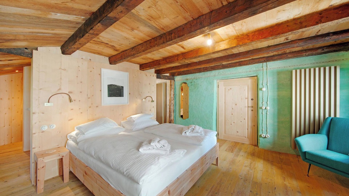 Dosoledo Apartment | Room 'Cànbrä Vèrdu' with Mountain View, Shared Terrace and Wi-Fi