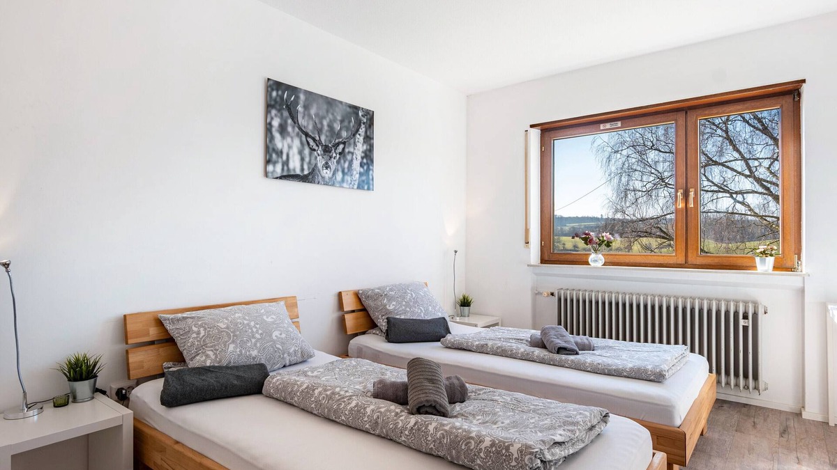 Horrenberg Apartment | Room 'Doppelzimmer 2' with Shared Terrace, Shared Garden and Wi-Fi