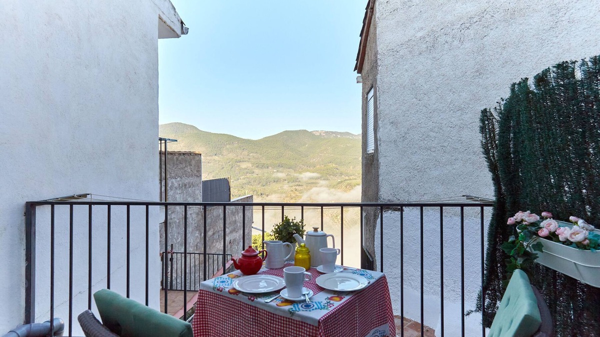 Hornos Apartment | Room 'La Huerta' with Mountain View and Private Terrace