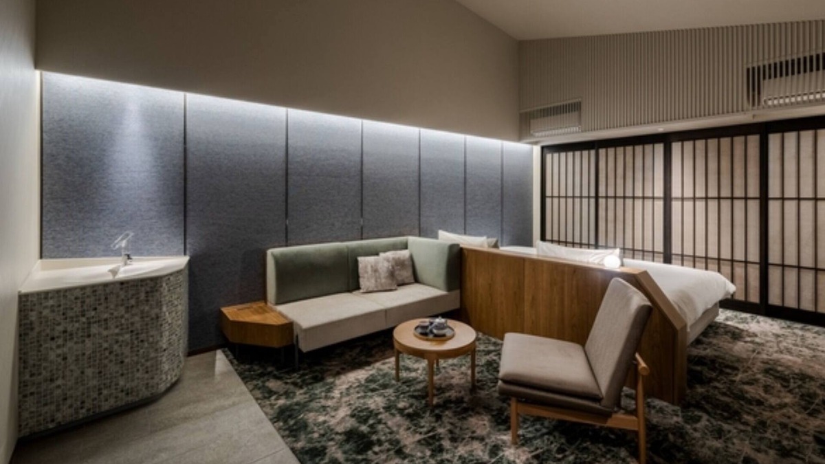 Saijo Hotel | Room only plan Villa Twin with openair bath L/Saijo Ehime