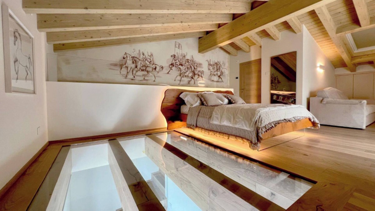 Lione Apartment | Room 'Riserva' with Mountain View, Private Terrace and Wi-Fi
