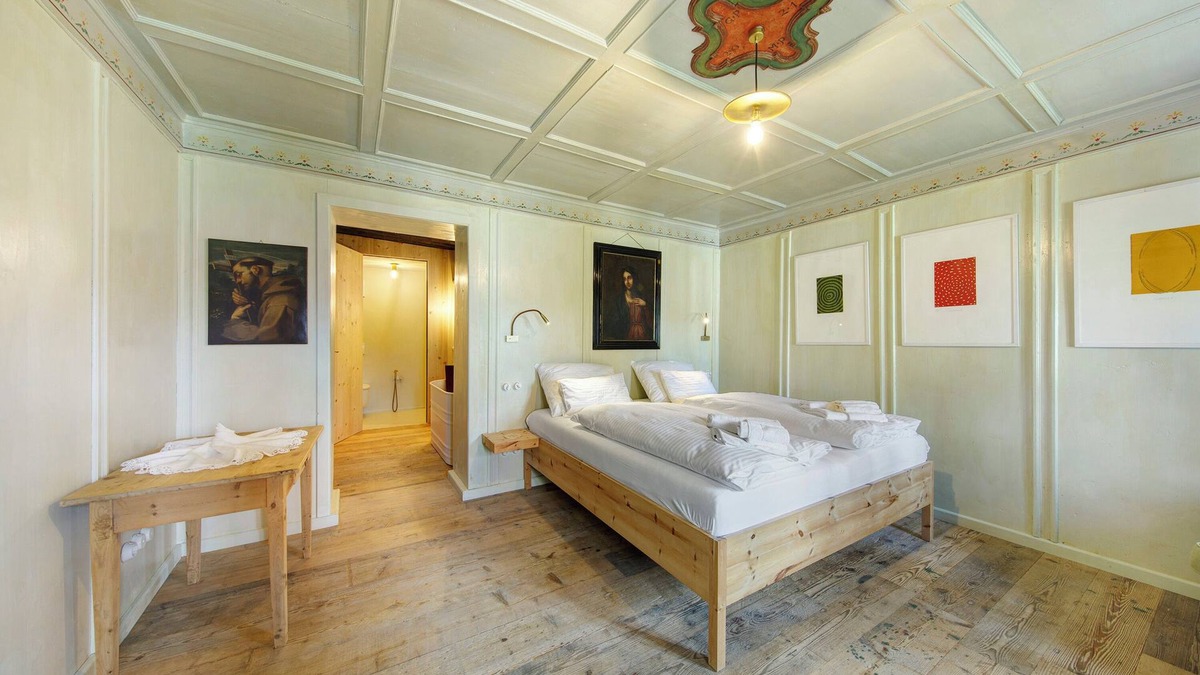 Dosoledo Apartment | Room 'Stùä' with Mountain View, Shared Terrace and Wi-Fi