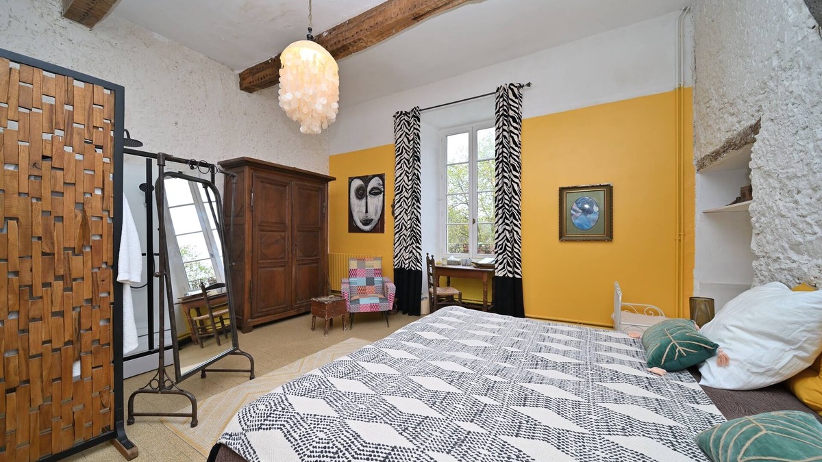 Pech-Luna House | Room 'Ufri' with Shared Pool, Shared Terrace and Wi-Fi