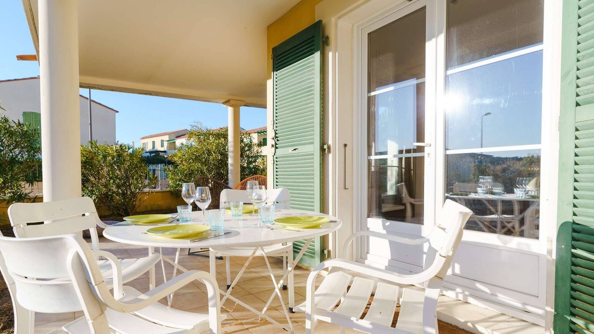 Foulquines Apartment | ROQ X2 Bright 3 room flat on the ground floor Narbonne-Plage
