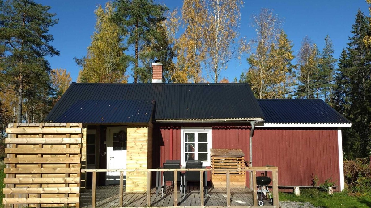 Klassbol Cottage | Rosa's Stuga, a lovely house for two people in the middle of beautiful nature.