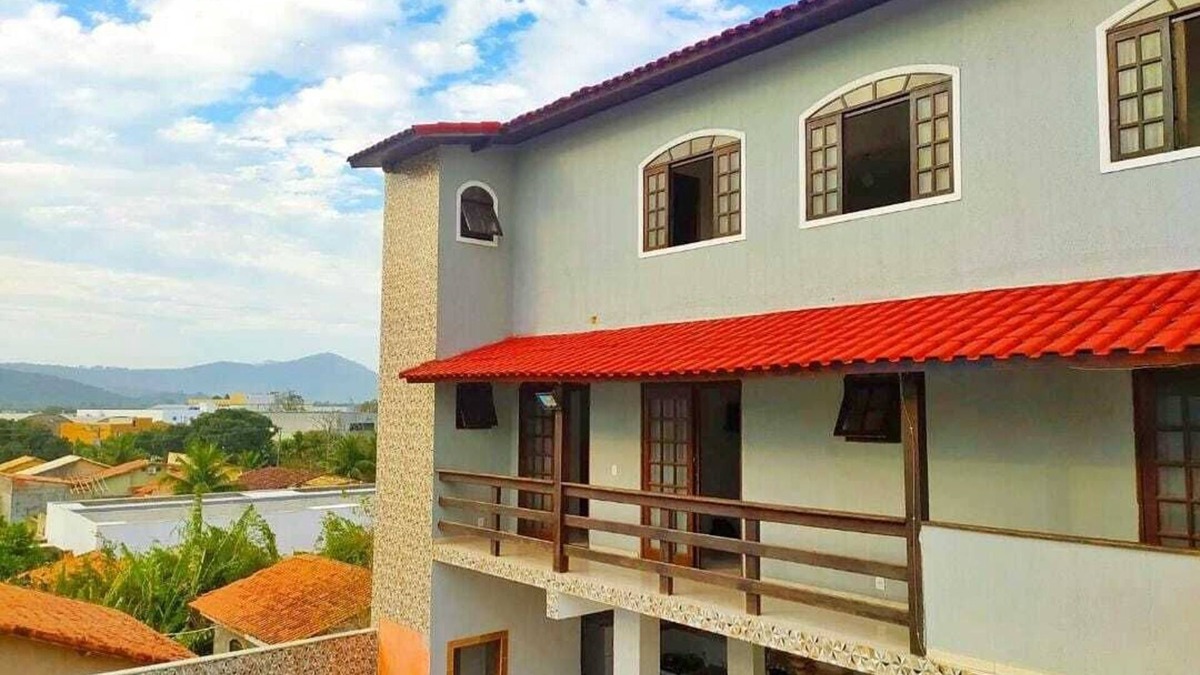 Itaipuacu House | Rose Pousada e Eventos Barroco with pool and barbecue -