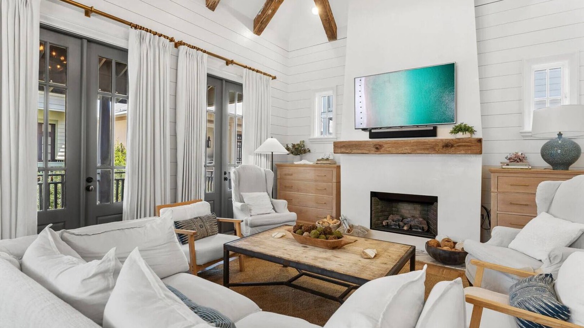 Rosemary Beach House | Rosemary Bluegrass - 30 Secs to Beach, Luxury, Private Pool, Bikes