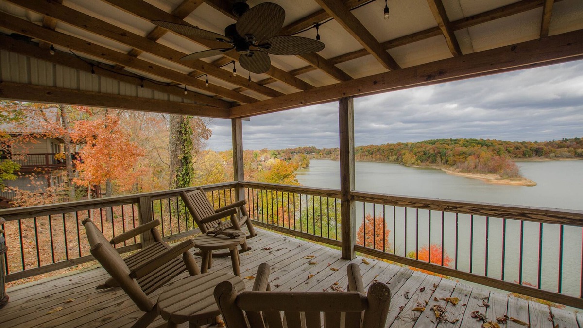 Falls of Rough House | Rough River Lake Cliff Top Retreat