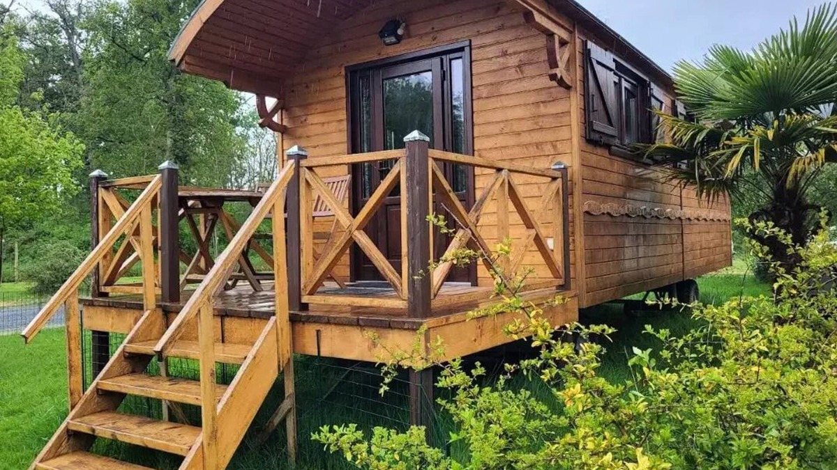 Chemery Cabin | Roulotte - 4 Personen 4 Personen
