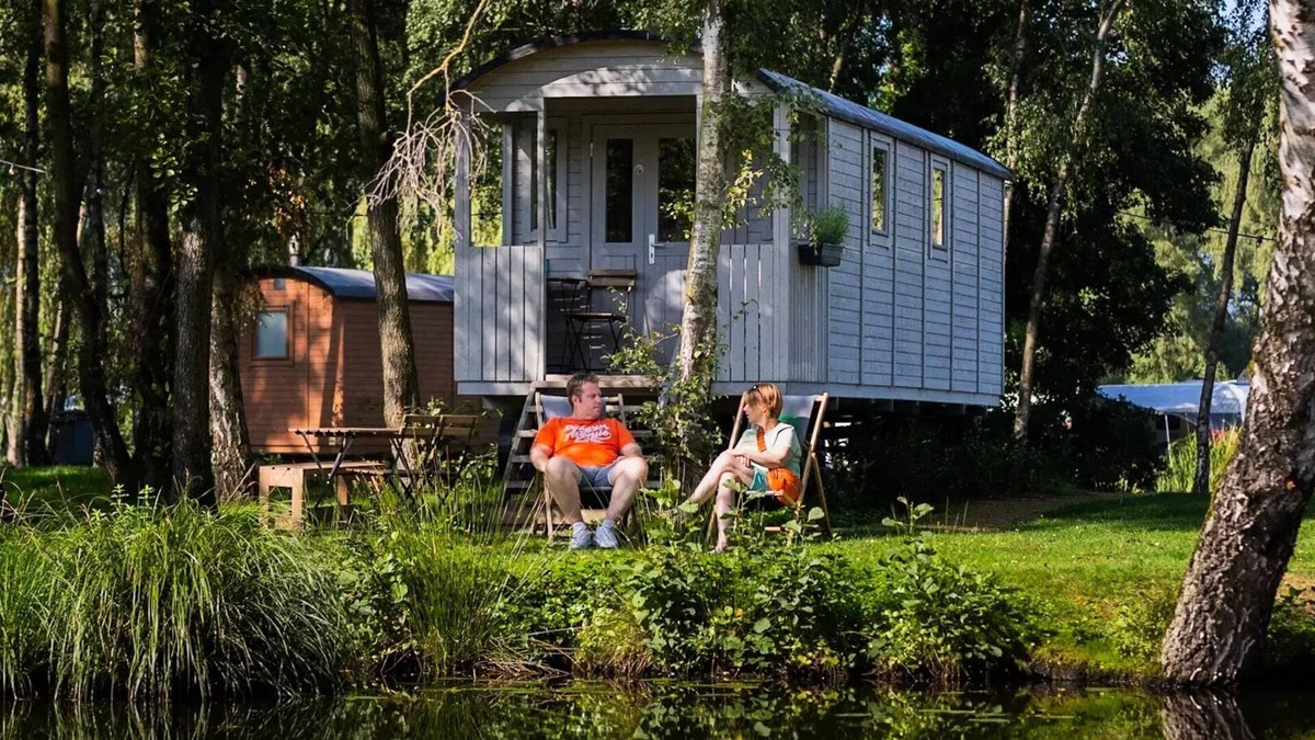 Kinrooi Cabin | Roulotte with terrace 2 persons