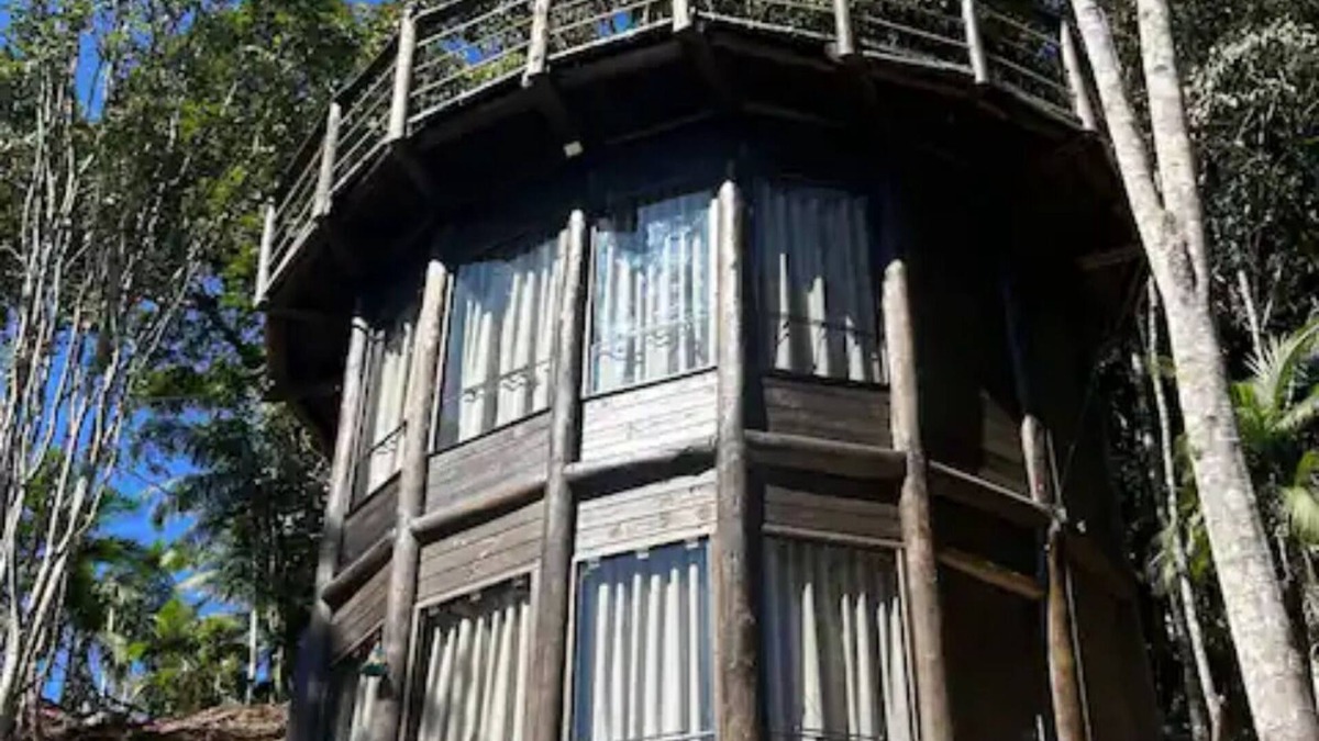 Biguacu Cabin | Round cabin with panoramic view