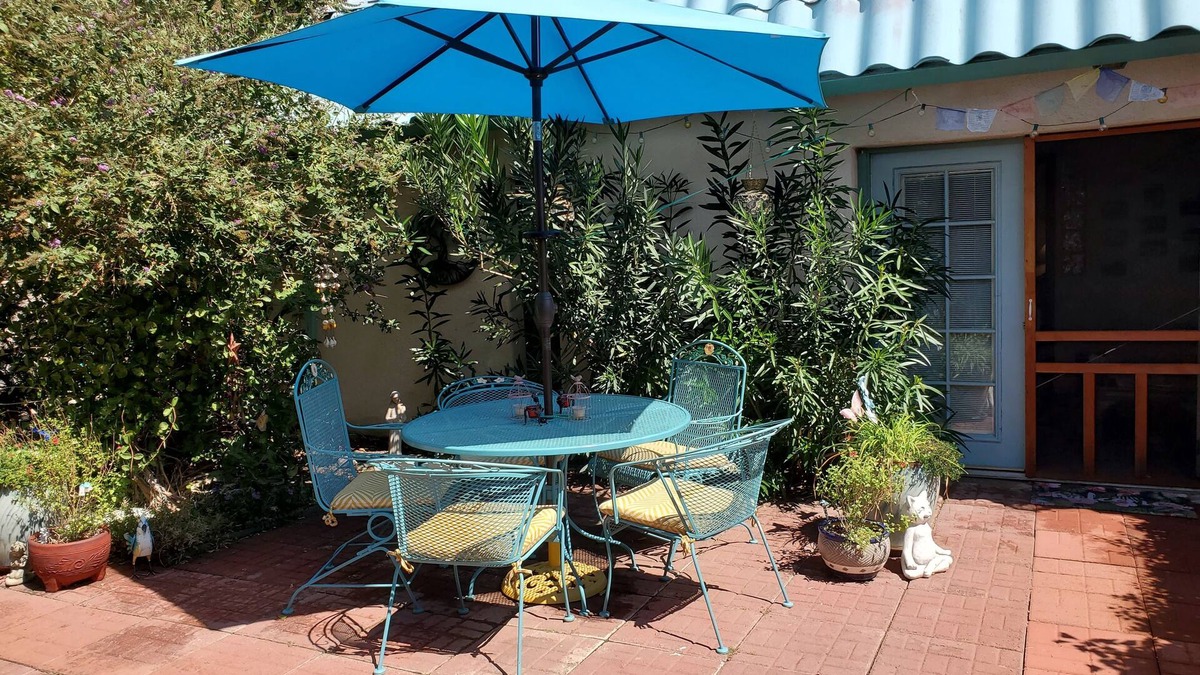 Northeast Heights House | Route 66 Casita with Vintage Flair, Gated Parking