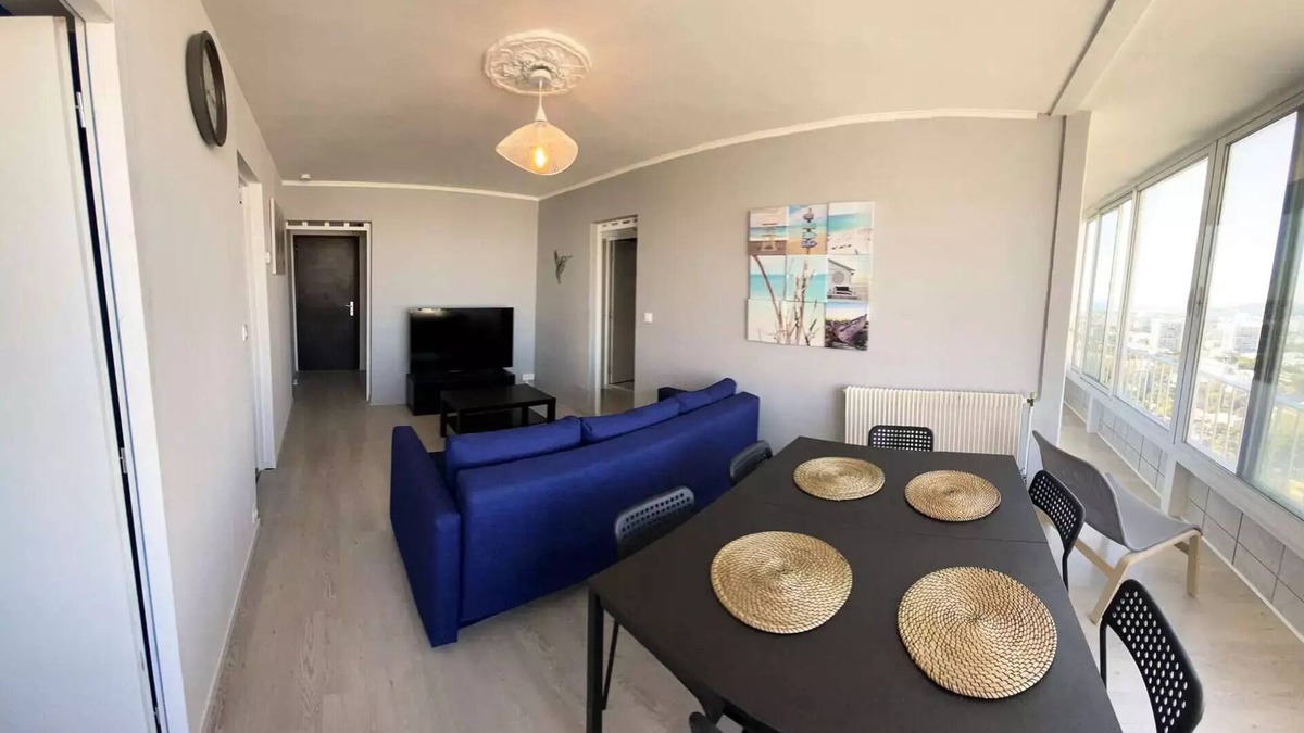 La Panouse Apartment | Rouviere Residence - Large apartment Sea view Budget Mastered