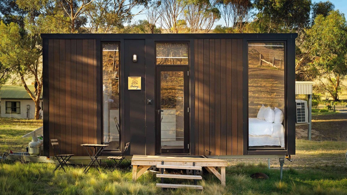 Glenmore House | Rowsley Valley Tiny House 2 by Tiny Away