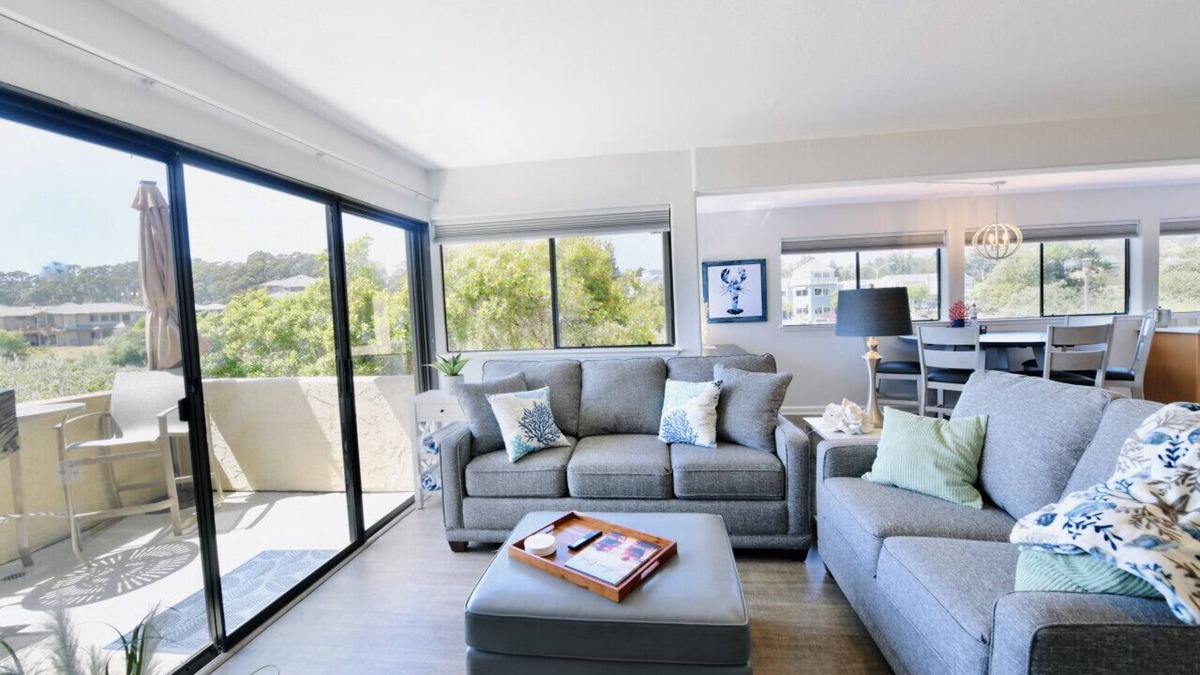Rio del Mar Condo | Royal Villa - Ocean View - Heated 80° Pools - SEASCAPE'S BEST 1 BEDROOM - 3 BEDS - End Unit