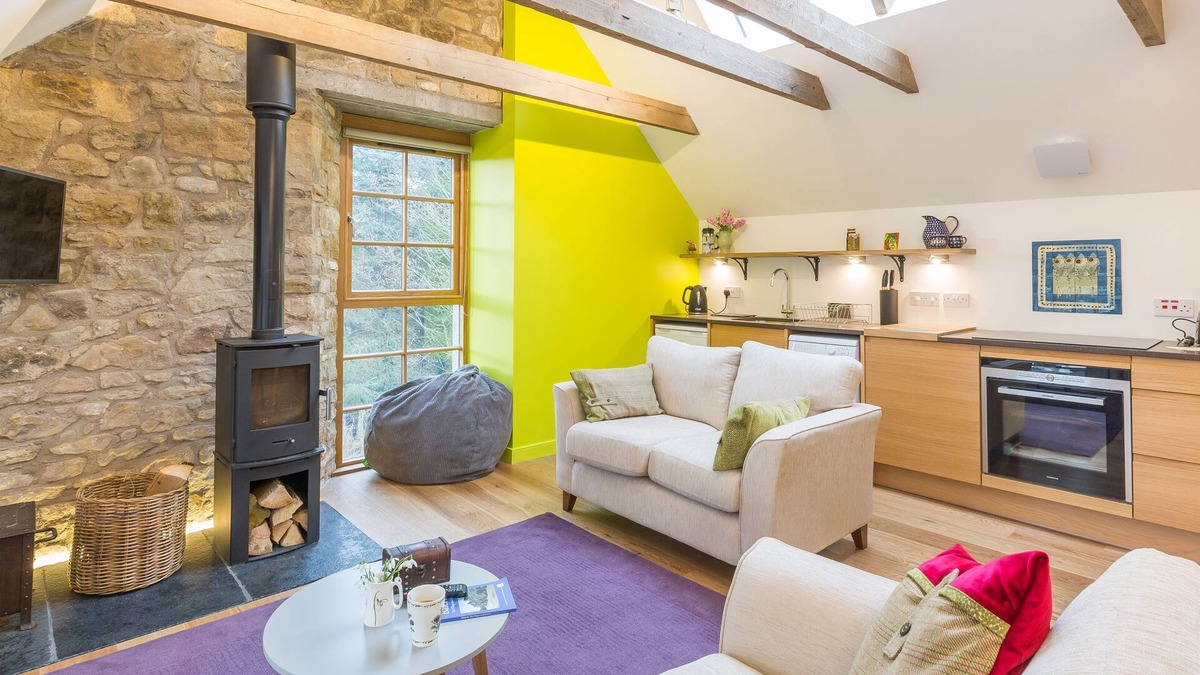 Balerno House | Rural chic - The Hayloft others style and comfort with a rustic charm.