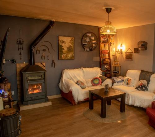 Penaguila Apartment | Rural EL METGE Penáguila con chimenea