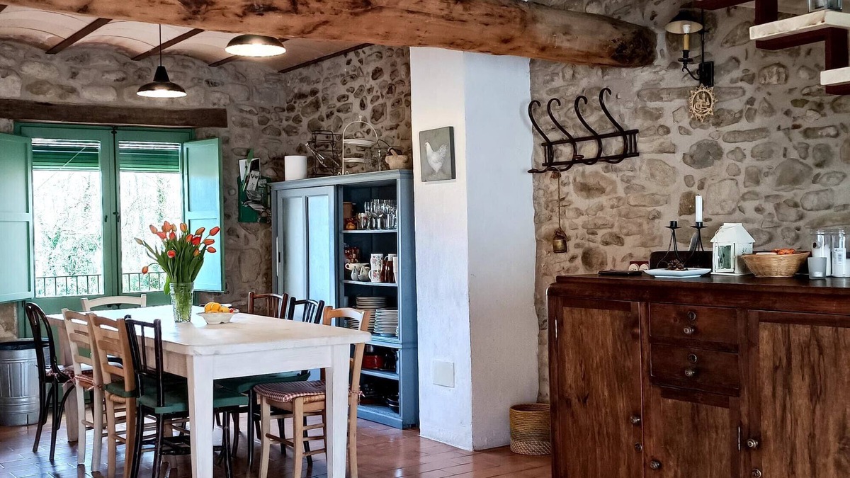 Mieras Cottage | Rural house with barbecue in Mieres -Gerona for 9 people
