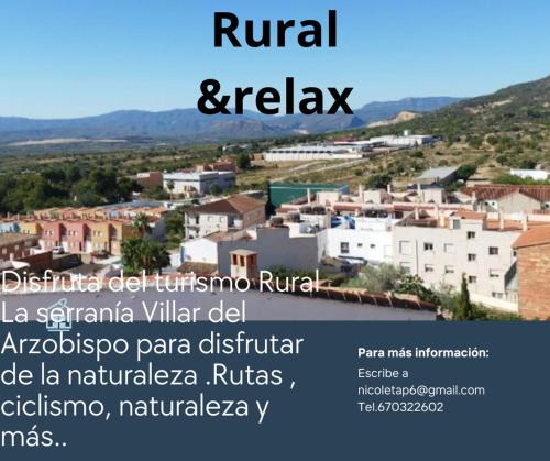Villar del Arzobispo House | rural relax