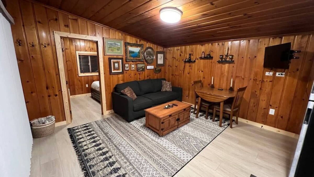Valley Cabin | Rustic 1 bd, 1 ba Cabin at Waitts Lake Resort!