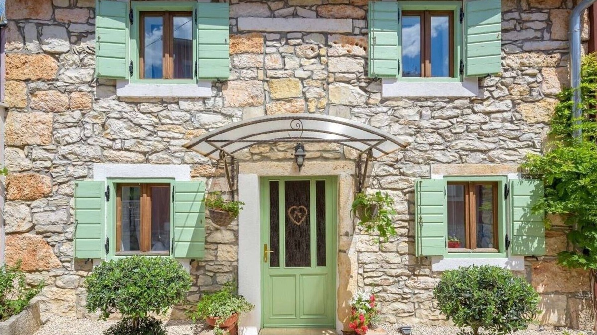 Nova Vas Villa | Rustic Casa Dvi Mendule with swimming pool