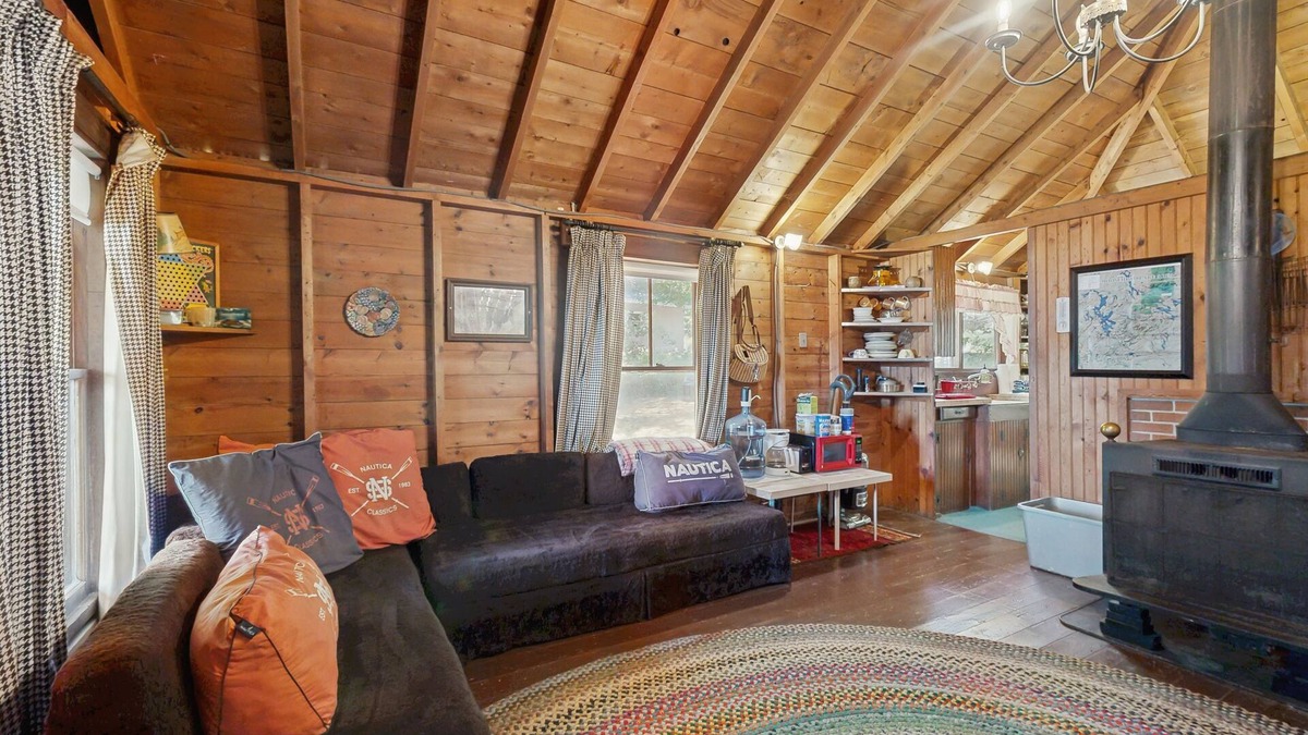 Greenville Junction Cabin | Rustic, dog-friendly lakefront cabin w/gorgeous lake views and private W/D