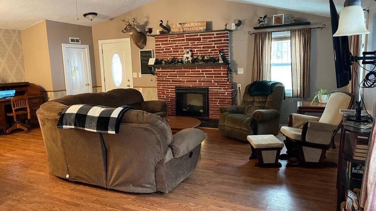 Fryburg House | Rustic Hogback Hideaway : Fire Pit : Grill