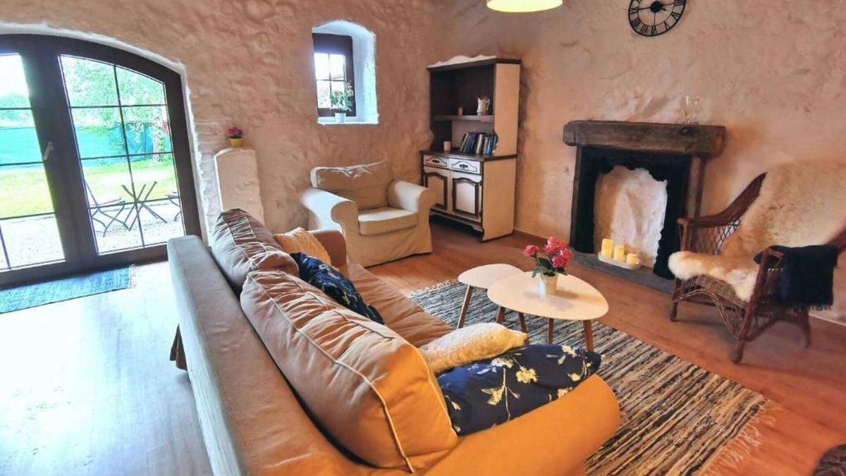 Wydminy House | Rustic holiday home in Wydminy with garden