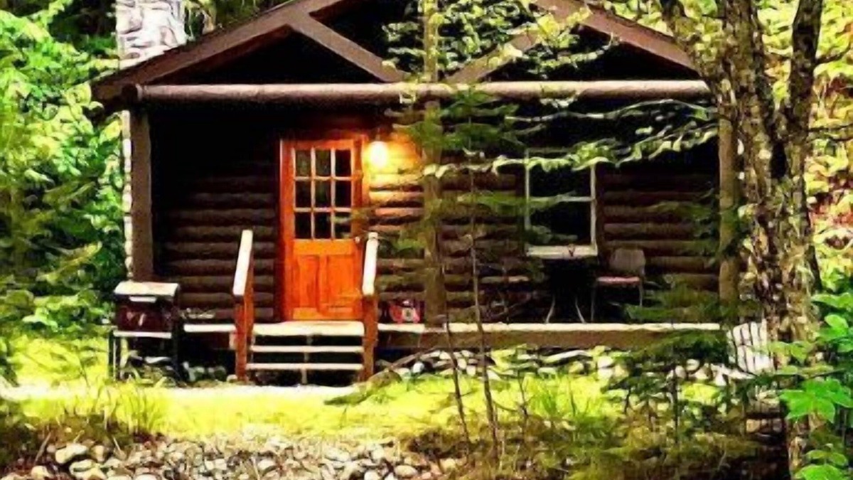 Lisbon House | Rustic Log Cabin #6 - "Fireside"