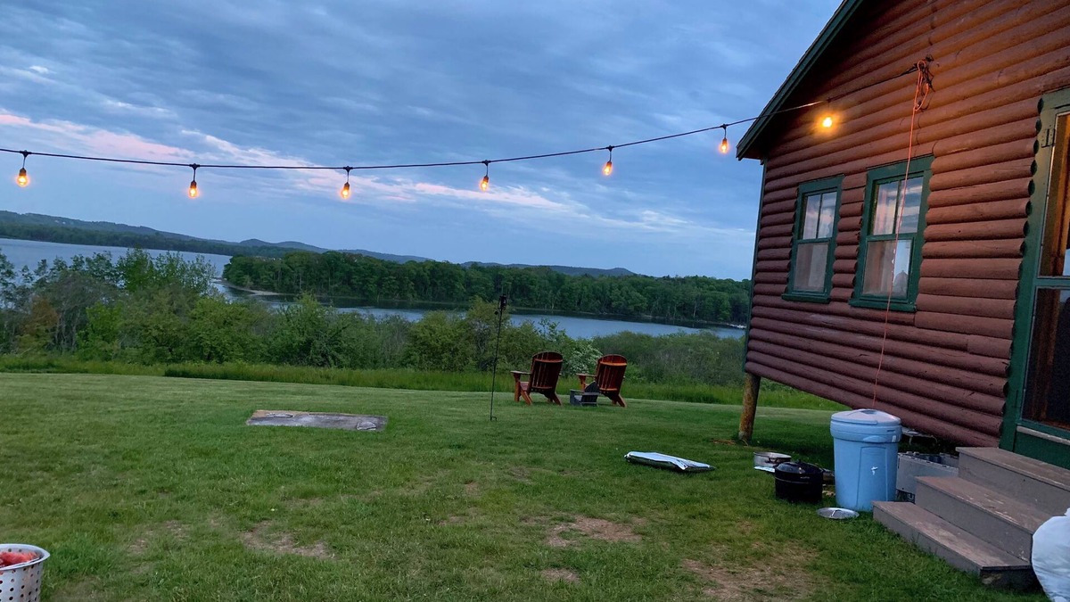 Castine Cottage | Rustic Maine Cottages with glorious water view, path to our shoreline